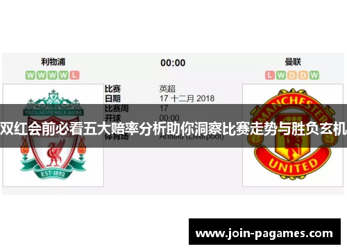 双红会前必看五大赔率分析助你洞察比赛走势与胜负玄机