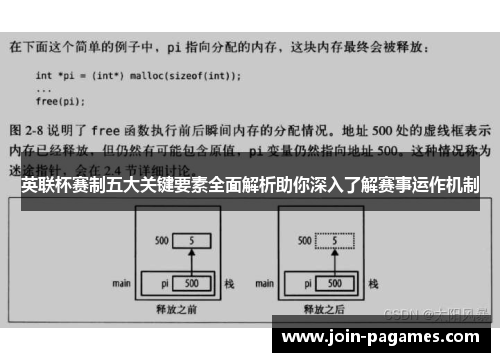 英联杯赛制五大关键要素全面解析助你深入了解赛事运作机制